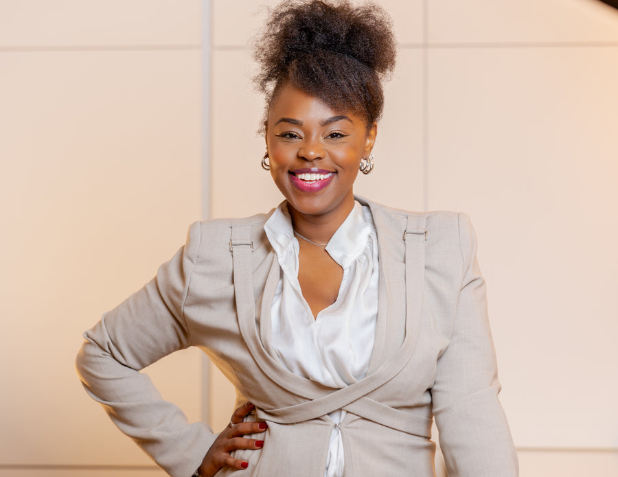Hashley Auguste apres le big chop, cheveux afro naturels