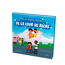 Charger l'image dans la galerie, Nelson et Ibrahim : Les super-héros de la cour de récré ! Un livre jeunesse sur le harcèlement scolaire.