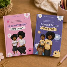 Charger l'image dans la galerie, Pack duo carnets intimes mere-fille et mere-fils