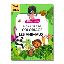 Charger l'image dans la galerie, Mon livre de coloriage : Les animaux super-heureux pour les tout-petits à partir de 3 ans - Livre de coloriage facile pour les enfants d'âge préscolaire - Little Nappy : Collection Little Nappy