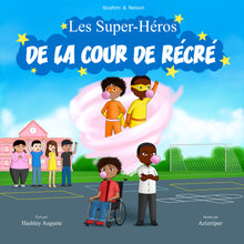 Charger l'image dans la galerie, Nelson et Ibrahim : Les super-héros de la cour de récré ! Un livre jeunesse sur le harcèlement scolaire.