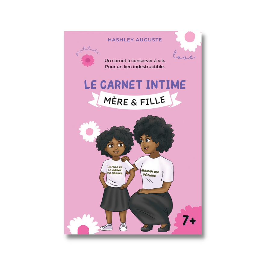 Carnet intime mère-fille Little Nappy : le cadeau parfait et idéal pour la fête des mères !