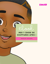 Charger l&#39;image dans la galerie, Ebook - Les 5 idées de coiffures afro de Robby (Gratuit)
