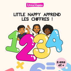 Little Nappy apprend les chiffres — imagier illustré pour enfant noir dès 2 ans