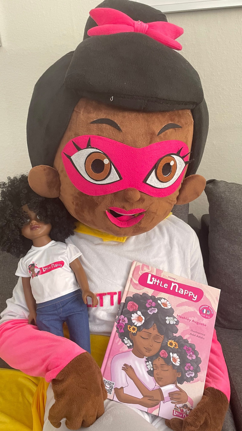 Tome 1 — Maman m'apprend à m'occuper de mes cheveux afro | Livre bilingue dès 6 ans