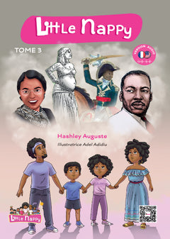 Livre Little Nappy Tome 3, histoire du cheveu afro pour enfant (visuel 3)