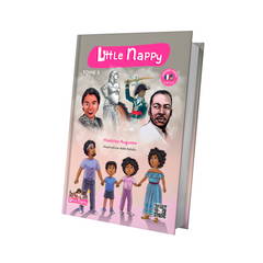 Livre Little Nappy Tome 3, histoire du cheveu afro pour enfant (visuel 2)