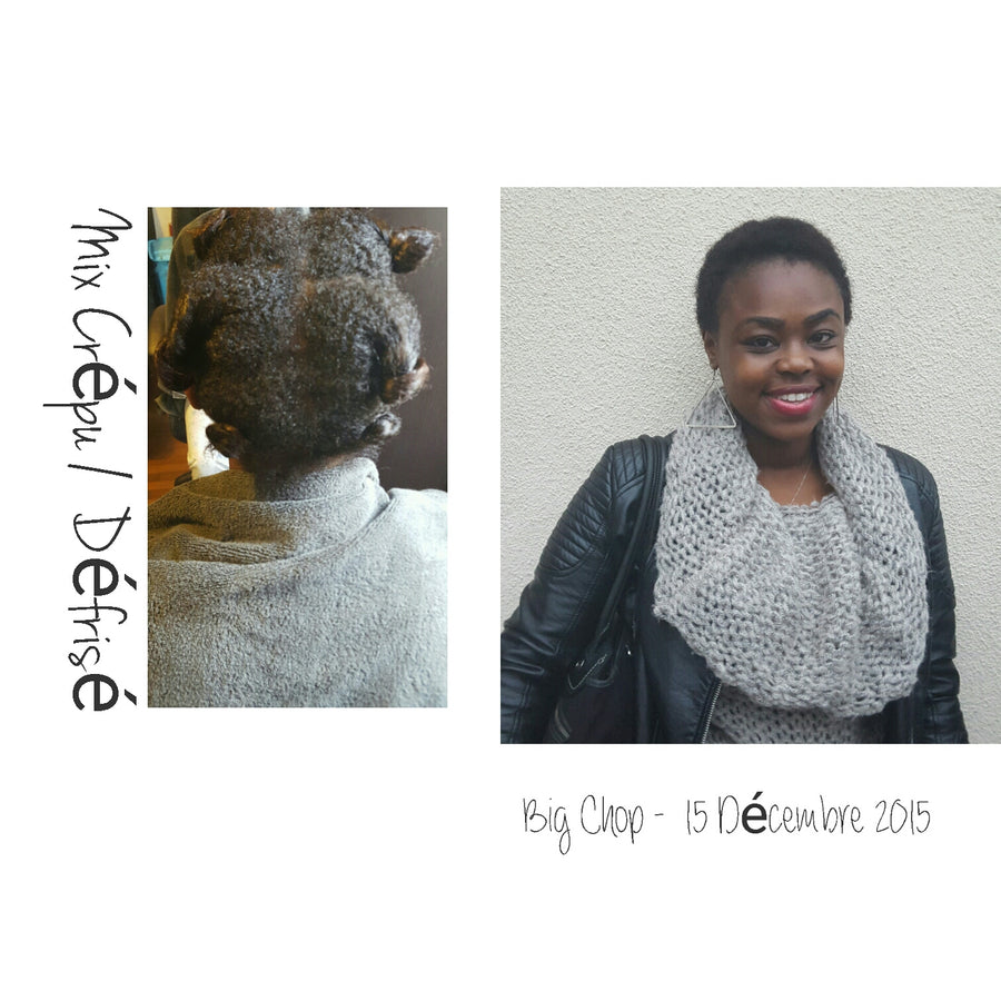 Le big chop de Hashley Auguste en 2015