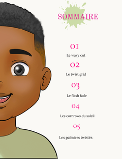 Ebook gratuit coiffures afro garçon Little Nappy (visuel 2)