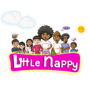 Little Nappy est un univers pour enfant axé sur la diversité et l'estime de soi. Hashley en est le personnage principal, une belle petite fille noire aux bel afro. On suit son quotidien avec ses amies et sa famille.