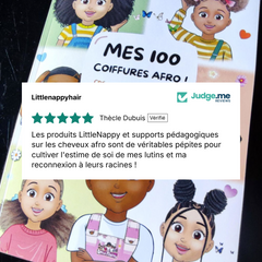 Livre de 100 coiffures afro pour enfant aux cheveux crépus (visuel 2)
