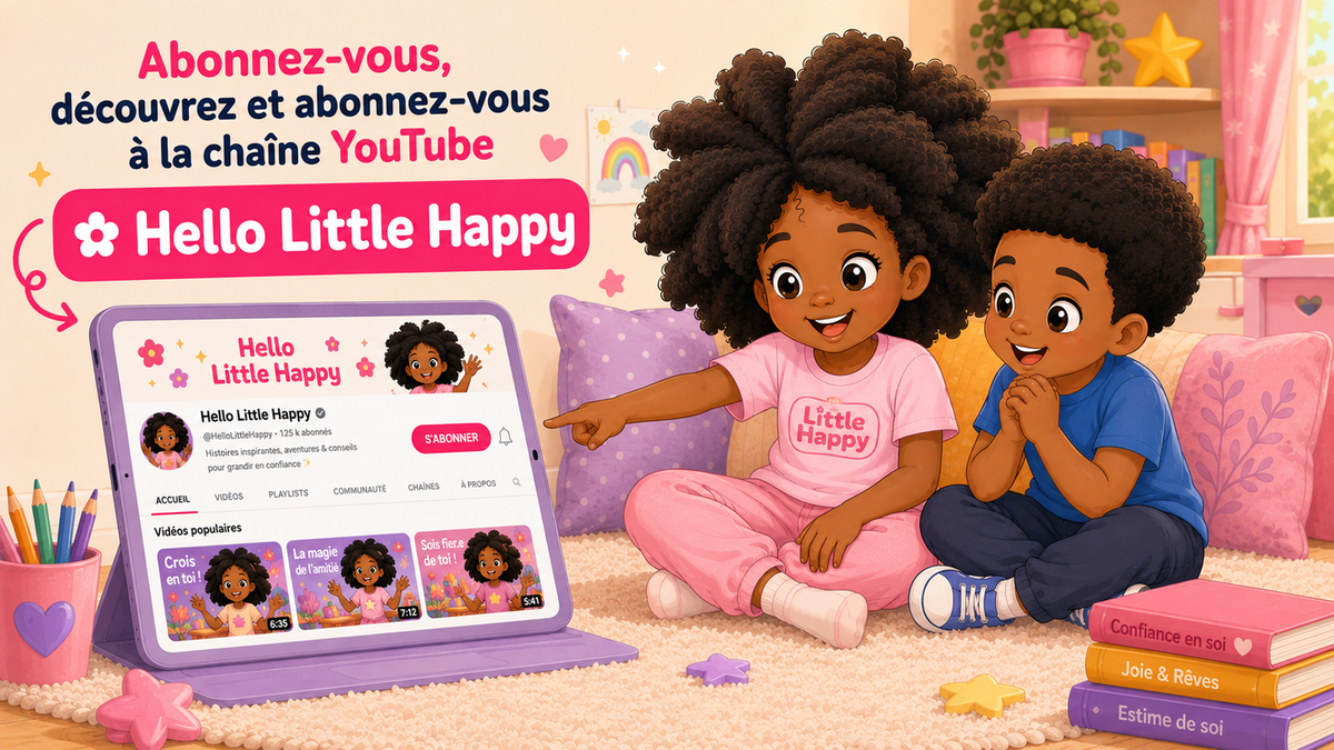 Les dessins animés Hello Little Happy